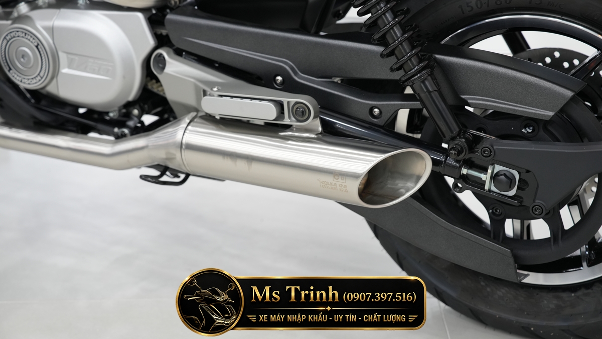 V-Twin giúp Hyosung GV350X tạo lực kéo rõ ràng ở dải vòng tua thấp và trung bình