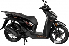 Honda SH150i nhập Ý 2026 Sporty màu đen tại Moto Cần Thơ - Mẫu SH Ý cao cấp được săn đón nhất hiện nay
