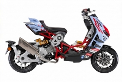 Italjet Dragster 300 Gresini Racing Tại Moto Cần Thơ - Chiếc Scooter Ý Khiến Dân Chơi Xe Phải Ngoái Nhìn