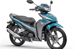 Honda Dash 125 2026 Nhập Khẩu Malaysia: Phanh Đĩa Đôi, Tem Sporty đủ 4 màu